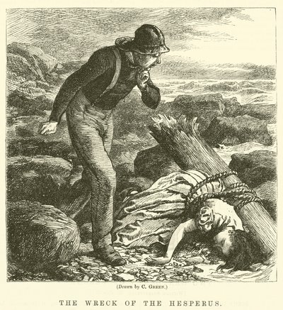 حطام Hesperus بواسطة تشارلز جرين