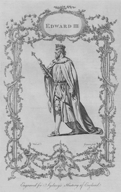 إدوارد الثالث ، 1773. بواسطة تشارلز غرينيون