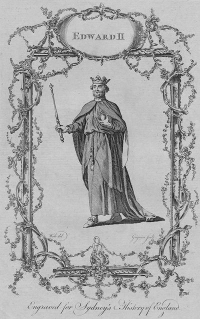إدوارد الثاني ، 1773. بواسطة تشارلز غرينيون