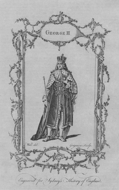 جورج الثاني ، 1773. بواسطة تشارلز غرينيون