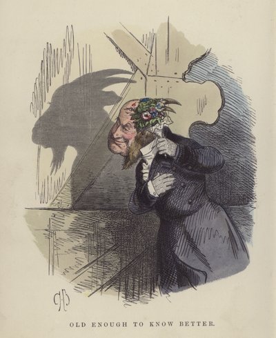 قديم بما فيه الكفاية لمعرفة أفضل (نقش ملون) بواسطة تشارلز هنري بينيت