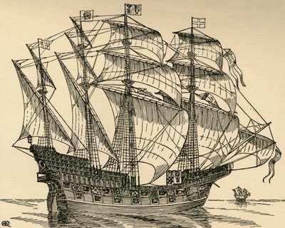 The Ark Royal ، 1931. بواسطة تشارلز هنري بورن كوينيل