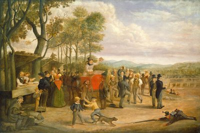 يوم التجمّع ، 1843 أو بعده. بواسطة تشارلز هنري جرانجر
