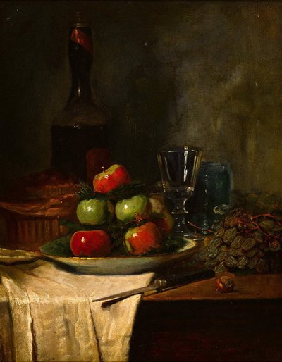 مائدة لا تزال الحياة الساكنة بواسطة تشارلز هوجيت
