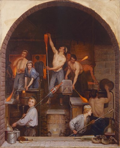 داخل الفرن ، 1865 بواسطة تشارلز هاوسز