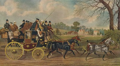 رودسترز ، New London Union Coach ، c1840 ، 1929 بواسطة تشارلز هانت