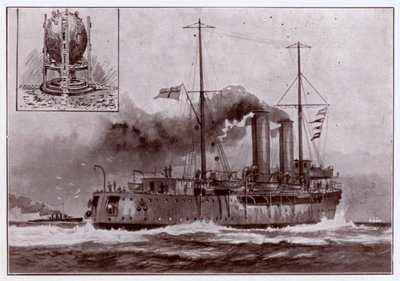 A minelayer (litho) بواسطة تشارلز جون دي (بعد) لاسي