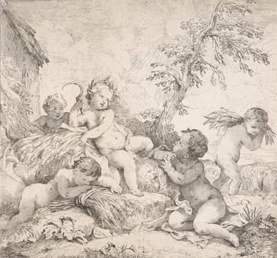 الصيف الصيف ، كاليفورنيا. 1735. بواسطة تشارلز جوزيف ناتوار