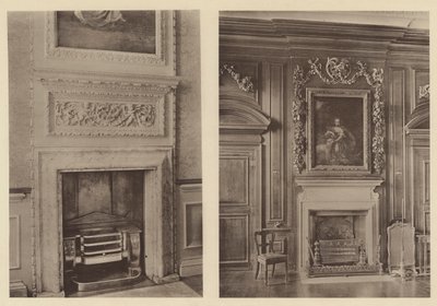 Belton House ، Grantham ، قطعتان من المدخنة بواسطة تشارلز لاثام