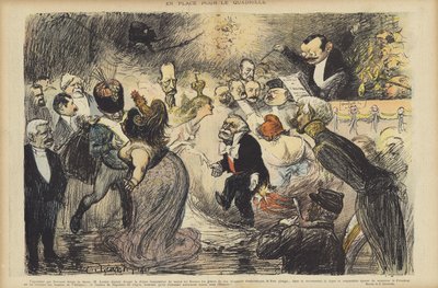 رسم توضيحي لـ Le Rire بواسطة Charles Leandre