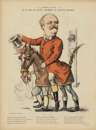 رسم توضيحي لـ Le Rire بواسطة Charles Leandre