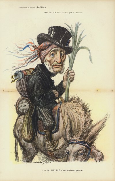 رسم توضيحي لـ Le Rire بواسطة Charles Leandre