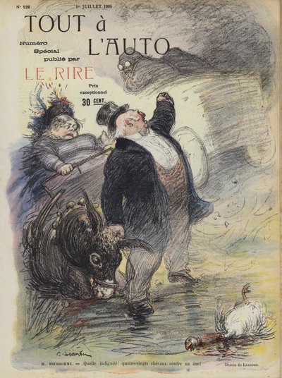 رسم توضيحي لـ Le Rire بواسطة تشارلز ليندر
