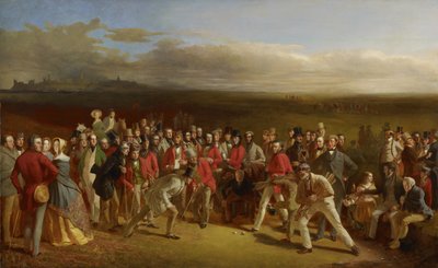لاعبو الجولف ، 1847 بواسطة تشارلز ليس