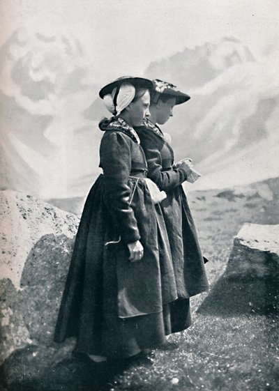 امرأتان سويسريتان ، 1912 بواسطة تشارلز ليفبور