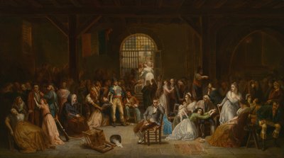 نداء رول آخر ضحايا الإرهاب ، ج. 1850. بواسطة تشارلز لويس مولر