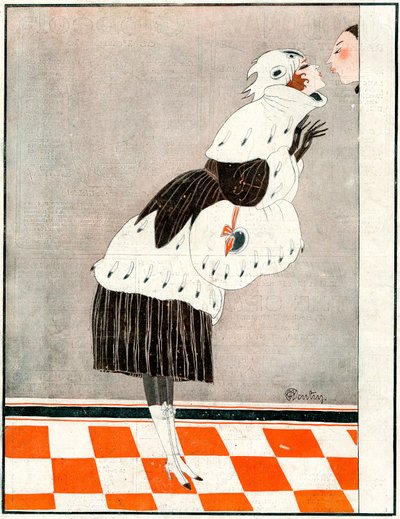 وداعا وشكرا! مانع مكياجي - رسم توضيحي من La Vie Parisienne بواسطة تشارلز مارتن