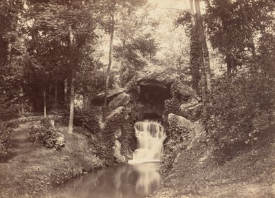 مغارة، ماري أو بيش، بوا دو بولون، 1858-1860 (صورة فوتوغرافية) بواسطة تشارلز مارفيل