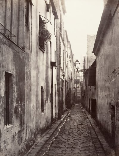 Impasse Briare في Cité Coquenard ، 1860. بواسطة تشارلز مارفيل