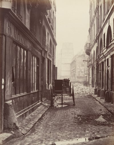 شارع إستيان ، من شارع باوتشر ، 1862-65. بواسطة تشارلز مارفيل