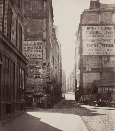 شارع سان جاك، 1864-قبل فبراير 1867 (صورة فوتوغرافية) بواسطة تشارلز مارفيل