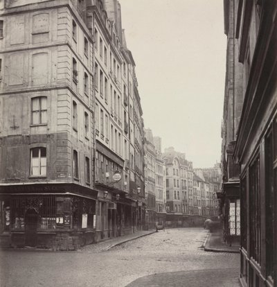 Rue de la Ferronnerie ، ج. 1865. بواسطة تشارلز مارفيل