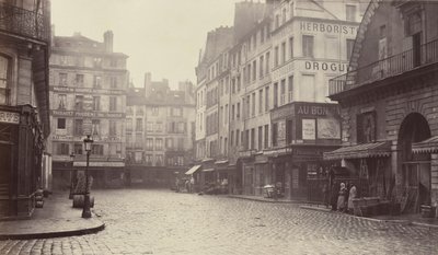 Rue de la Lingerie ، شارع برجر ، 1860-70. بواسطة تشارلز مارفيل