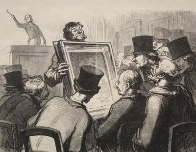 فندق بوالون: عشاق الصور بواسطة بعد Honoré Daumier