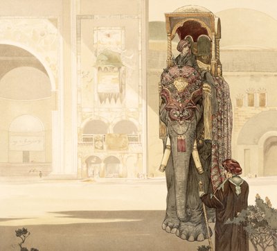 الفيل الاحتفالي ، من كتاب الأدغال روديارد كيبلينغ ، 1903 بواسطة تشارلز موريس ديتمولد