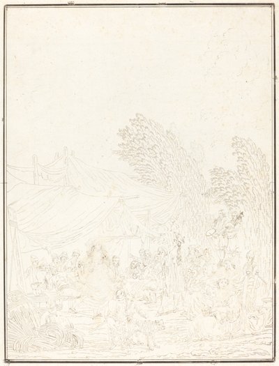 عرس قرية Noce de Village ، 1785. بواسطة تشارلز ملكيور ديسكورتيس