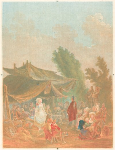زفاف قرية Noce de Village ، 1785. بواسطة تشارلز ملكيور ديسكورتيس