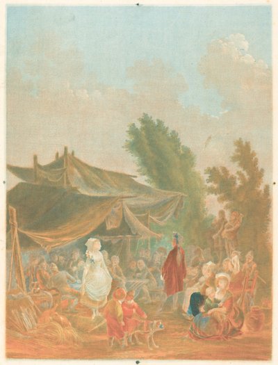 عرس قرية Noce de Village ، 1785. بواسطة تشارلز ملكيور ديسكورتيس