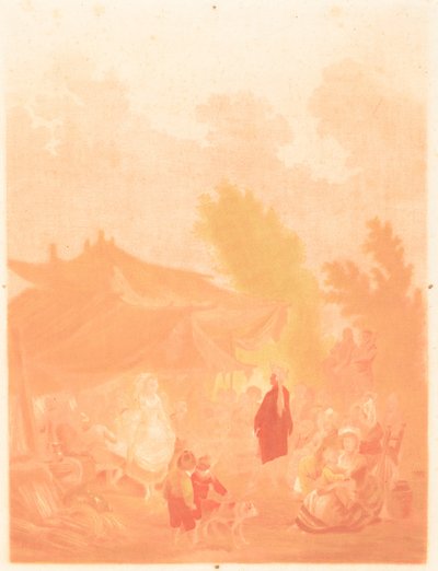 عرس قرية Noce de Village ، 1785. بواسطة تشارلز ملكيور ديسكورتيس