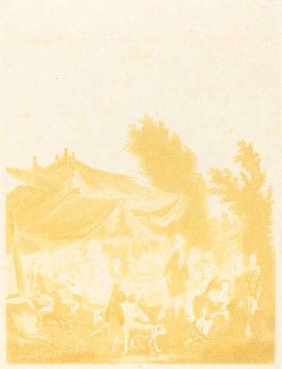 Noce de Village (زفاف القرية) بواسطة Charles Melchior Descourtis بعد نيكولا أنطوان توناي