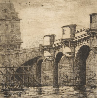 بونت نيوف ، باريس ، 1853. بواسطة تشارلز ميريون
