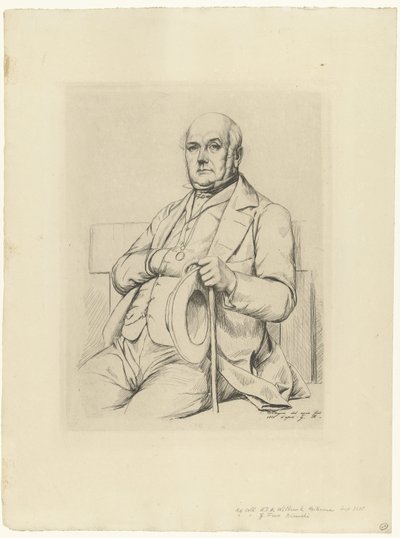 Portret van Casimir Le Conte بواسطة تشارلز ميريون