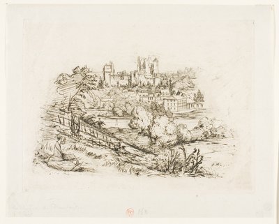 أطلال Château de Pierrefonds بواسطة تشارلز ميريون