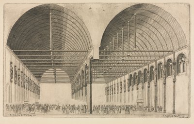 غرفة الانتظار بقصر العدل ، باريس ، 1855. بواسطة تشارلز ميريون