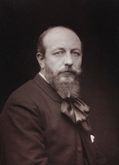 الألبوم الفني والسيرة الذاتية ، السنة السادسة ، صالون 1885 ؛ صورة للرسام الفرنسي روجر جوردين (1845-1918) بواسطة Charles Michelez