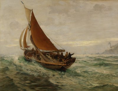 الفجر في البحر ، 1890 بواسطة تشارلز نابير هيمي