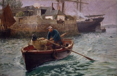 العودة إلى الوطن ، 1885. بواسطة تشارلز نابير هيمي
