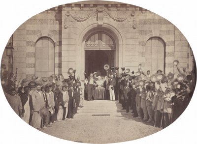 آسيل إمبريال دي فينسين: تحية للإمبراطور في 15 أغسطس 1859 (صورة فوتوغرافية) بواسطة تشارلز نيجري