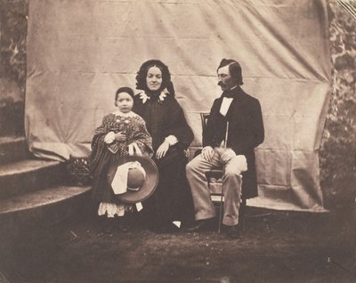 [مجموعة العائلة] ، 1854. بواسطة تشارلز نيجري