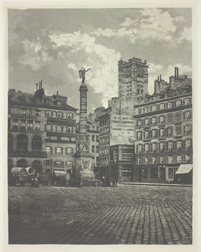 باريس ، Place de Chatelet بواسطة تشارلز نيجري