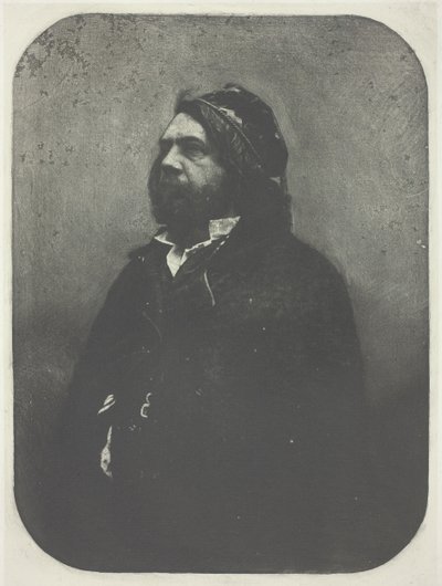 صورة لثيوفيل غوتييه بعد نادار ، ج. 1857 ، طبع 1982. بواسطة تشارلز نيجري
