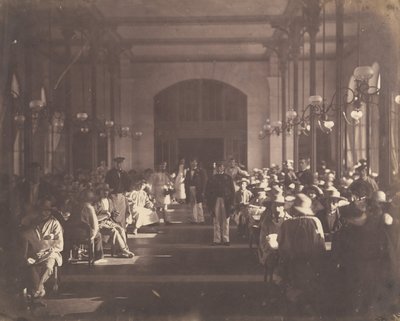 قاعة الطعام في اللجوء الإمبراطوري في فينسين ، 1858-59. بواسطة تشارلز نيجري