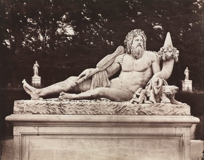 التيبر ، حديقة التويلري ، باريس ، 1859. بواسطة تشارلز نيجري