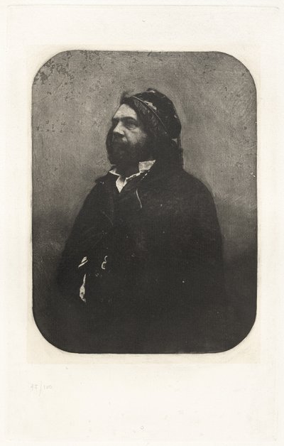 اللوحة الثامنة - صورة تيوفيل غوتييه ، بعد نادار (اللوحة الثامنة - صورة تيوفيل غوتييه ، رسم نادر) بواسطة تشارلز نجري ، نادر ، أندريه جاميس