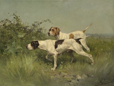 اثنين من المؤشرات ، c.1850-97 بواسطة تشارلز أوليفر دي بيني