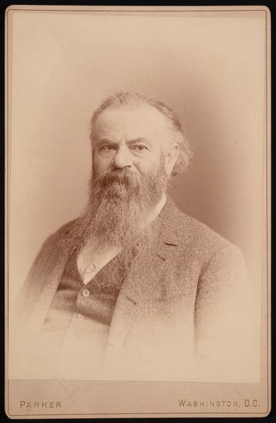 صورة لجون ويسلي باول 1834-1902 ، 1885. بواسطة تشارلز باركر